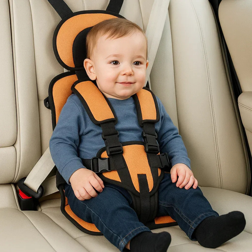 ReiseKind Faltbarer Kindersitz Auto tragbar 1–14 Jahre bis 60kg