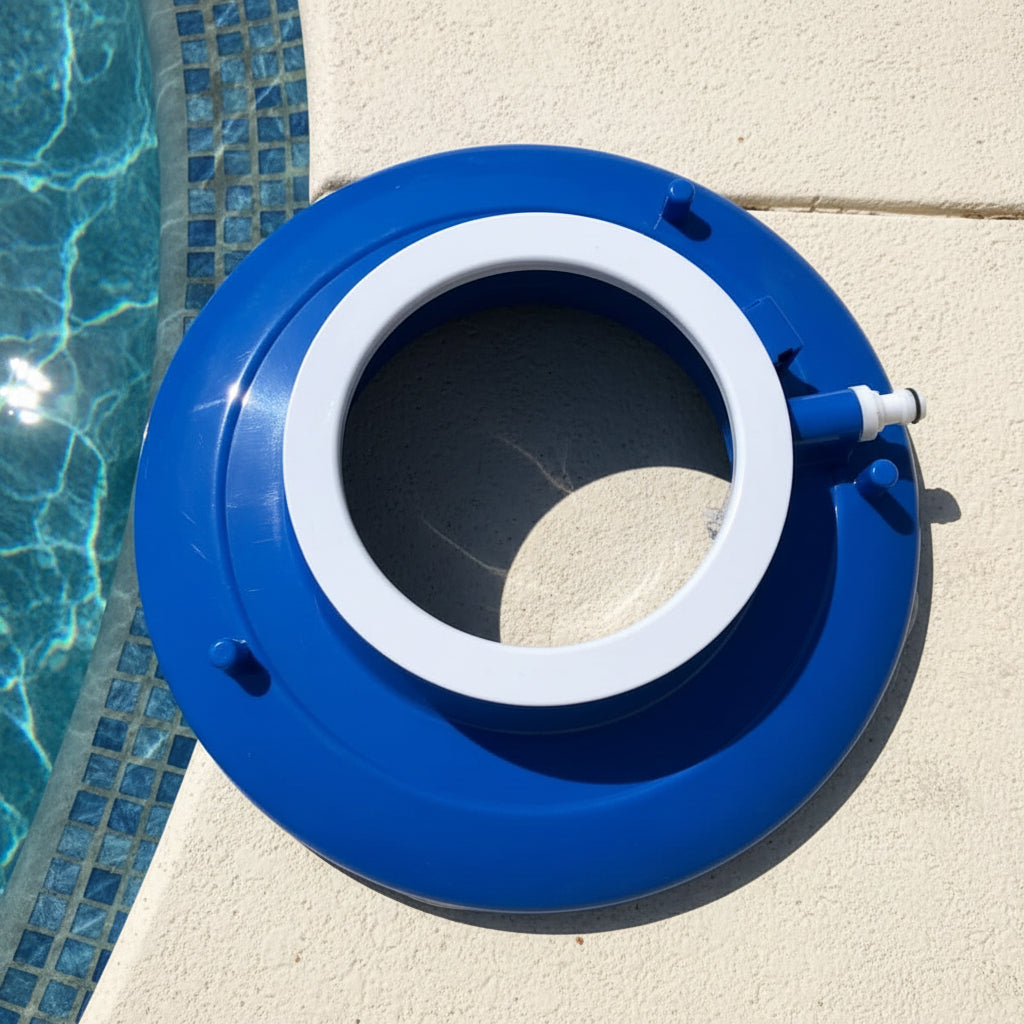 Poolvora czyścik do basenu z napędem wodnym do basenów, stawów i jacuzzi
