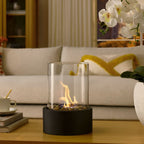 Flammenglanz Tischkamin Bioethanol rauchfrei dekorativ Indoor Outdoor