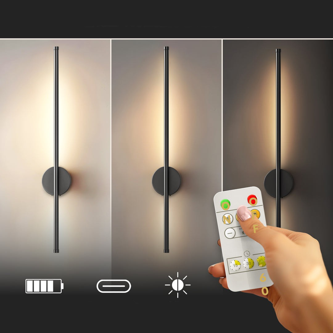 WandKlick Leuchte Kabellos mit LED Dimmbar für Innen und Außen