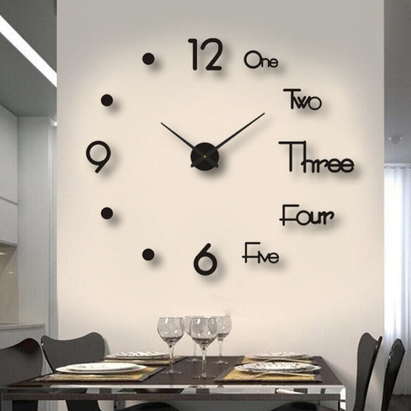 ZeitForm Wanduhr Aufs Wesentliche Reduziert 40 cm Wohnzimmer