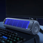 LuftBrise ProMobiler Tisch- und Wandventilator mit Akku 2000mAh