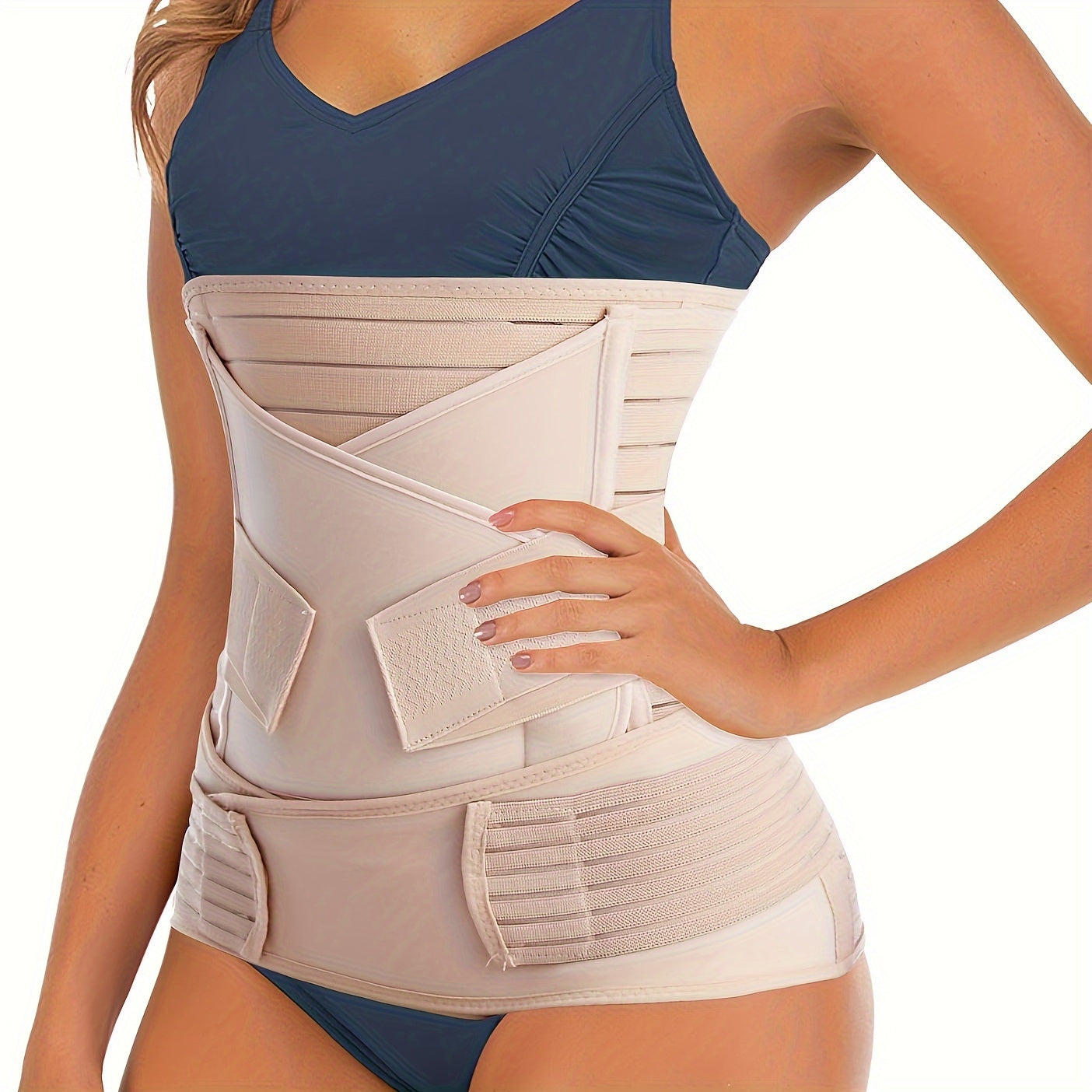 MamaSupport 3-in-1 Postpartum Stützband für Bauch und Becken