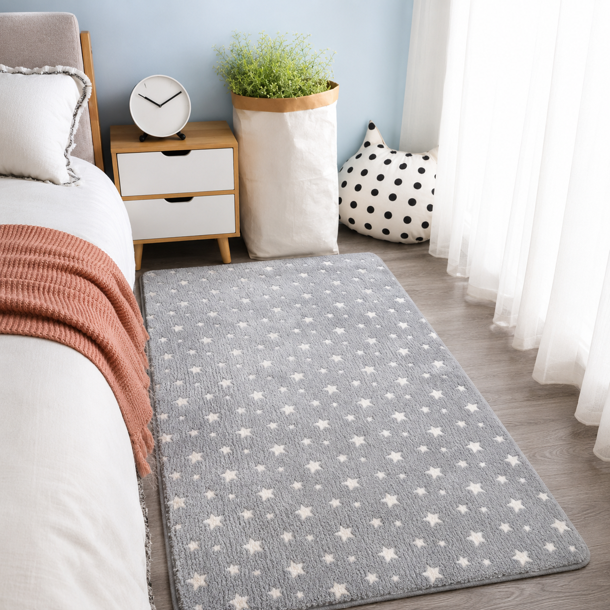 LunaGlow Leuchtteppich für Kinderzimmer
