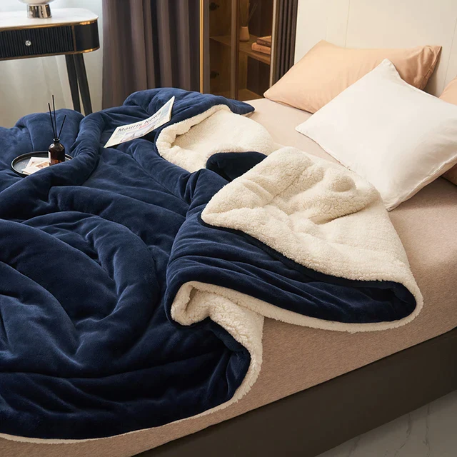 KuschelTraum Flanell Decke Fasergewebe Wohndecke