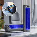 Tragbarer Akku Ventilator mit Wand- und Tischmontage