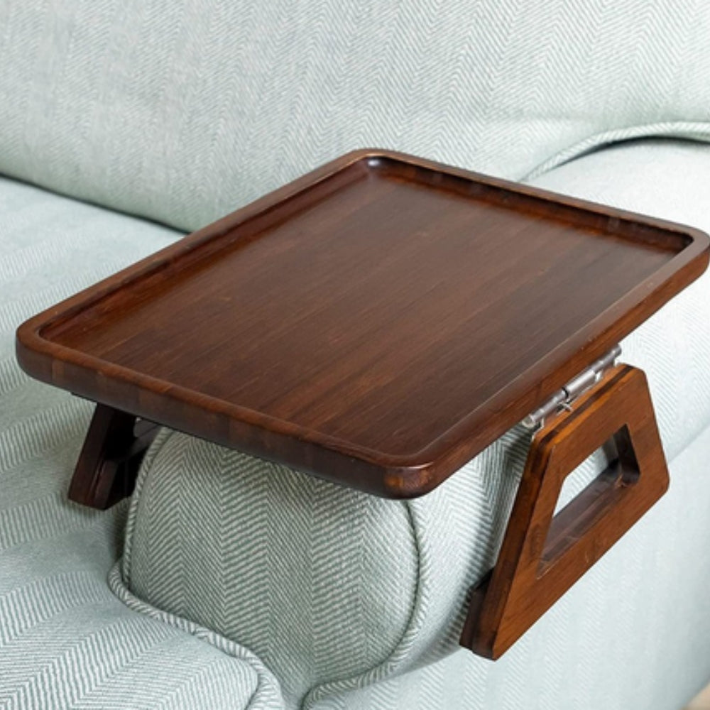 BambooRelax Armlehnen-Tablett aus Bambus
