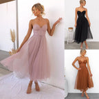 LineaBelle Midikleid Damen – Elegantes Kleid mit Definierter Taille