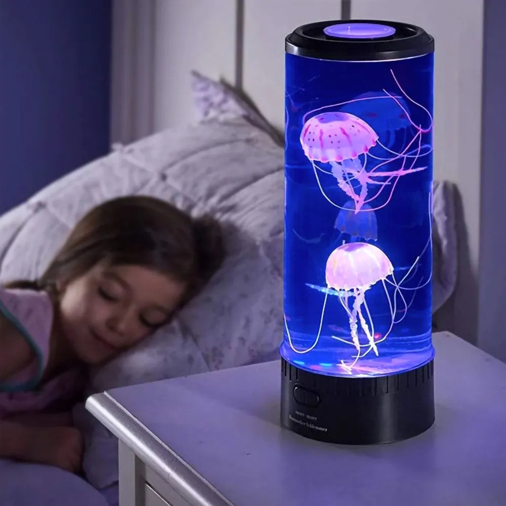 Lampa meduzowa AquaGlow z efektami świetlnymi LED