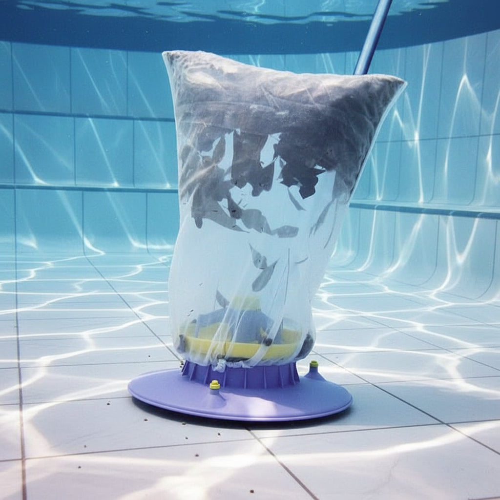 Poolvora czyścik do basenu z napędem wodnym do basenów, stawów i jacuzzi