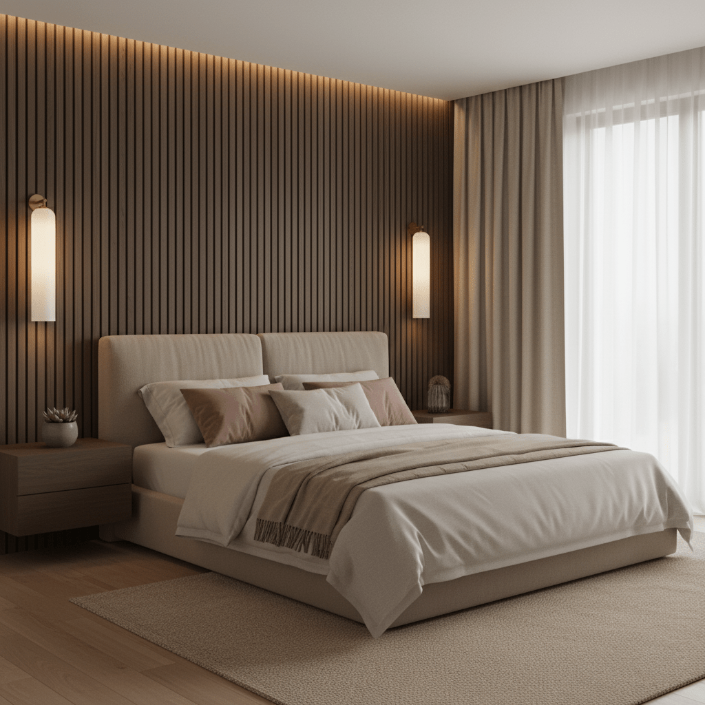 Moderne Wandleuchte mit Zylindrischem Design