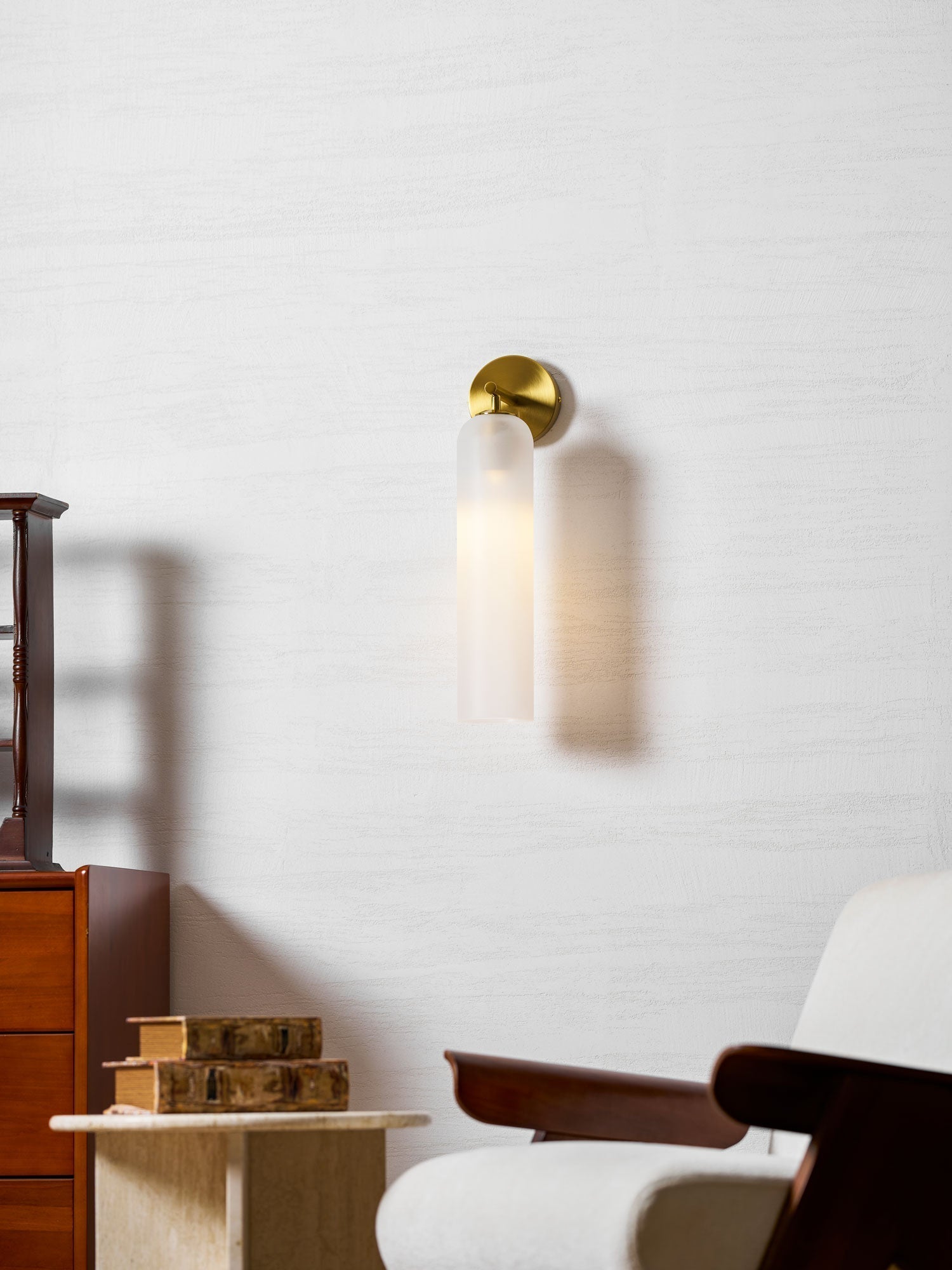 Moderne Wandleuchte mit Zylindrischem Design