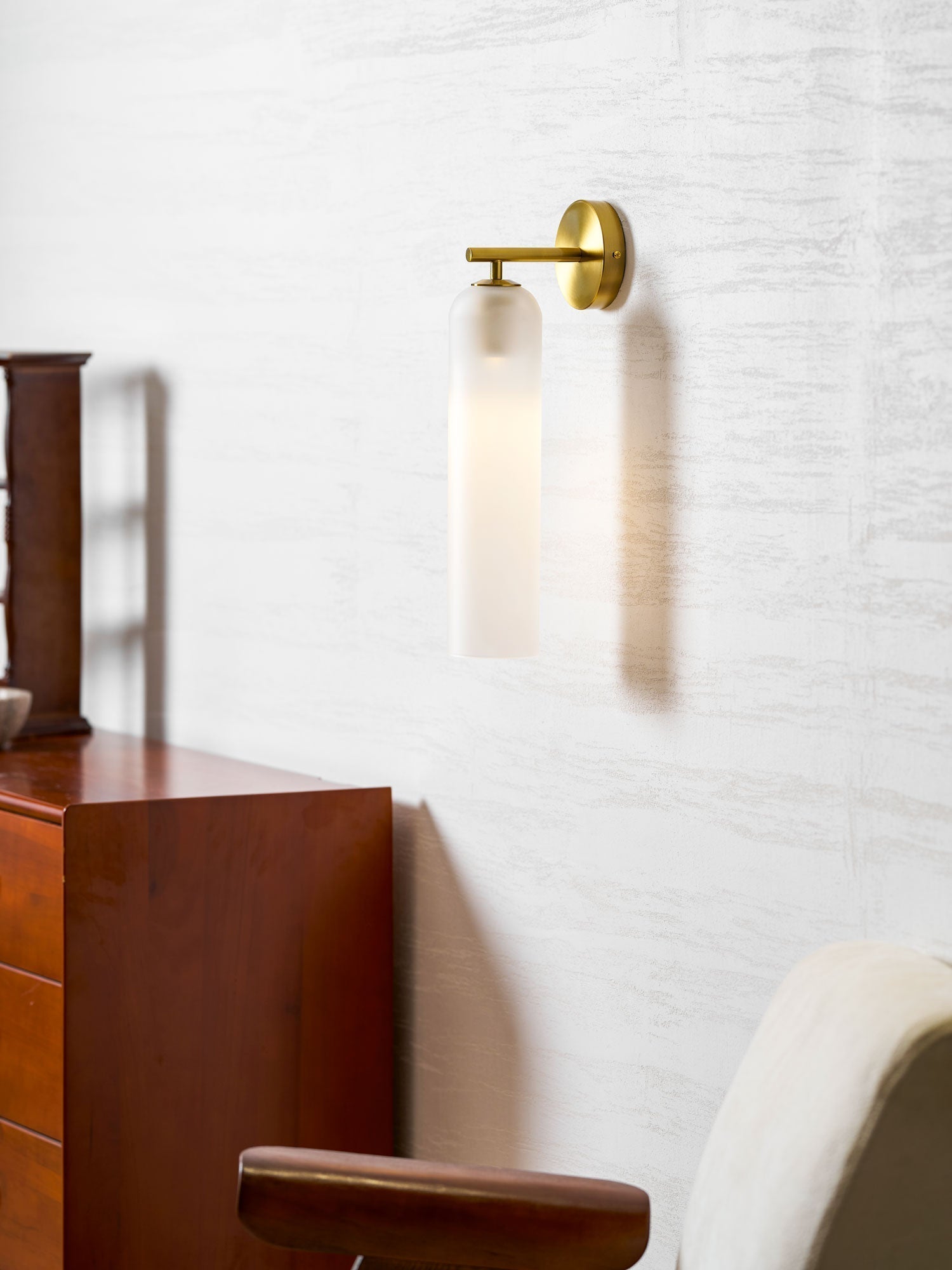 Moderne Wandleuchte mit Zylindrischem Design