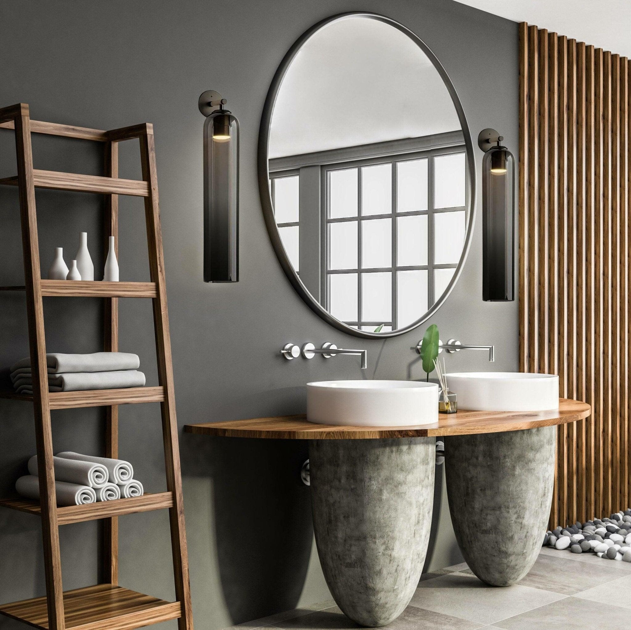 Moderne Wandleuchte mit Zylindrischem Design