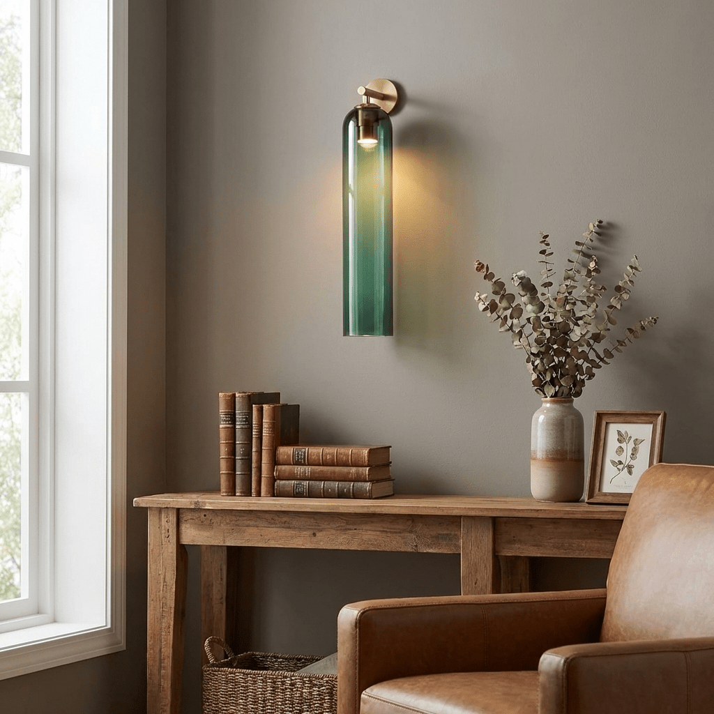 Moderne Wandleuchte mit Zylindrischem Design