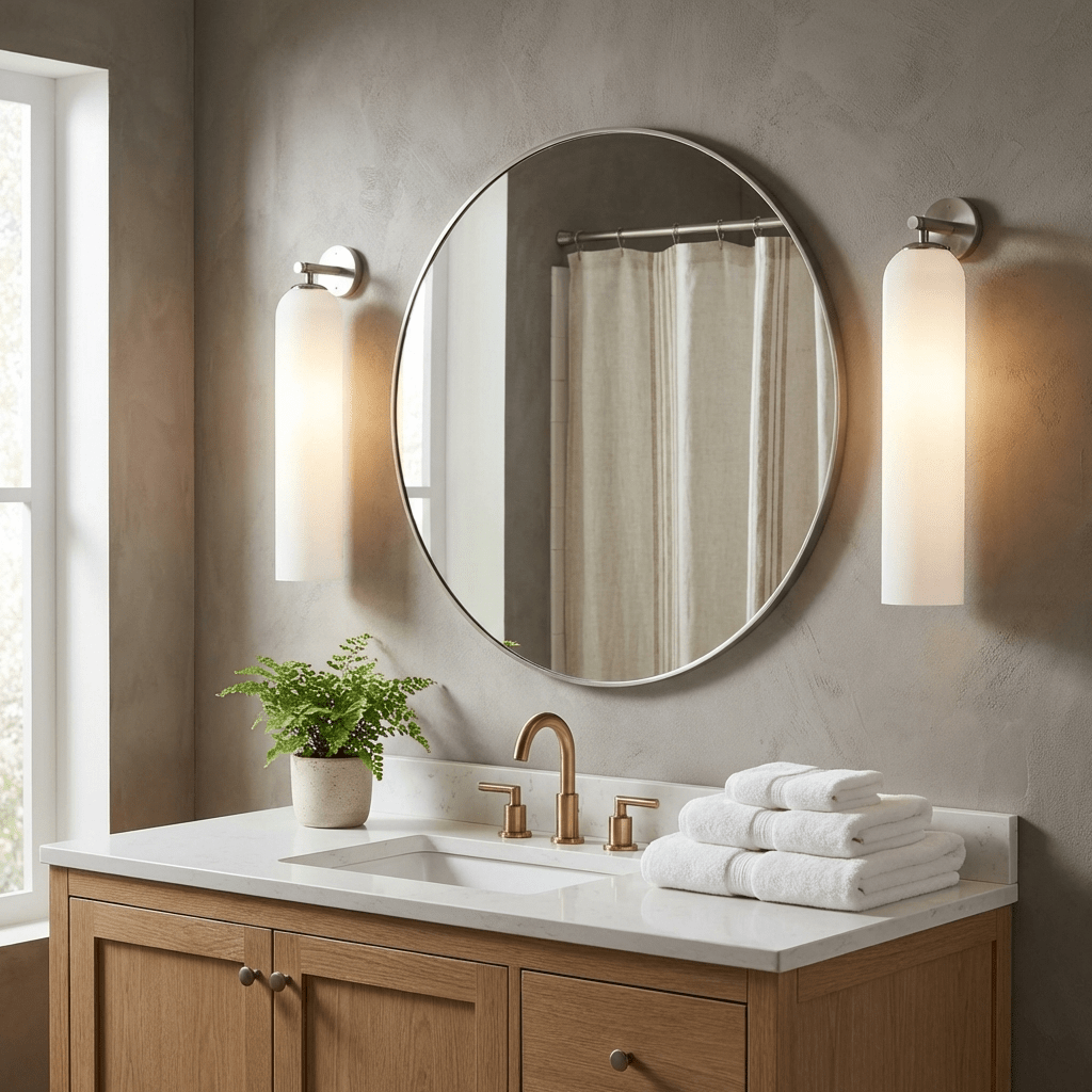 Moderne Wandleuchte mit Zylindrischem Design