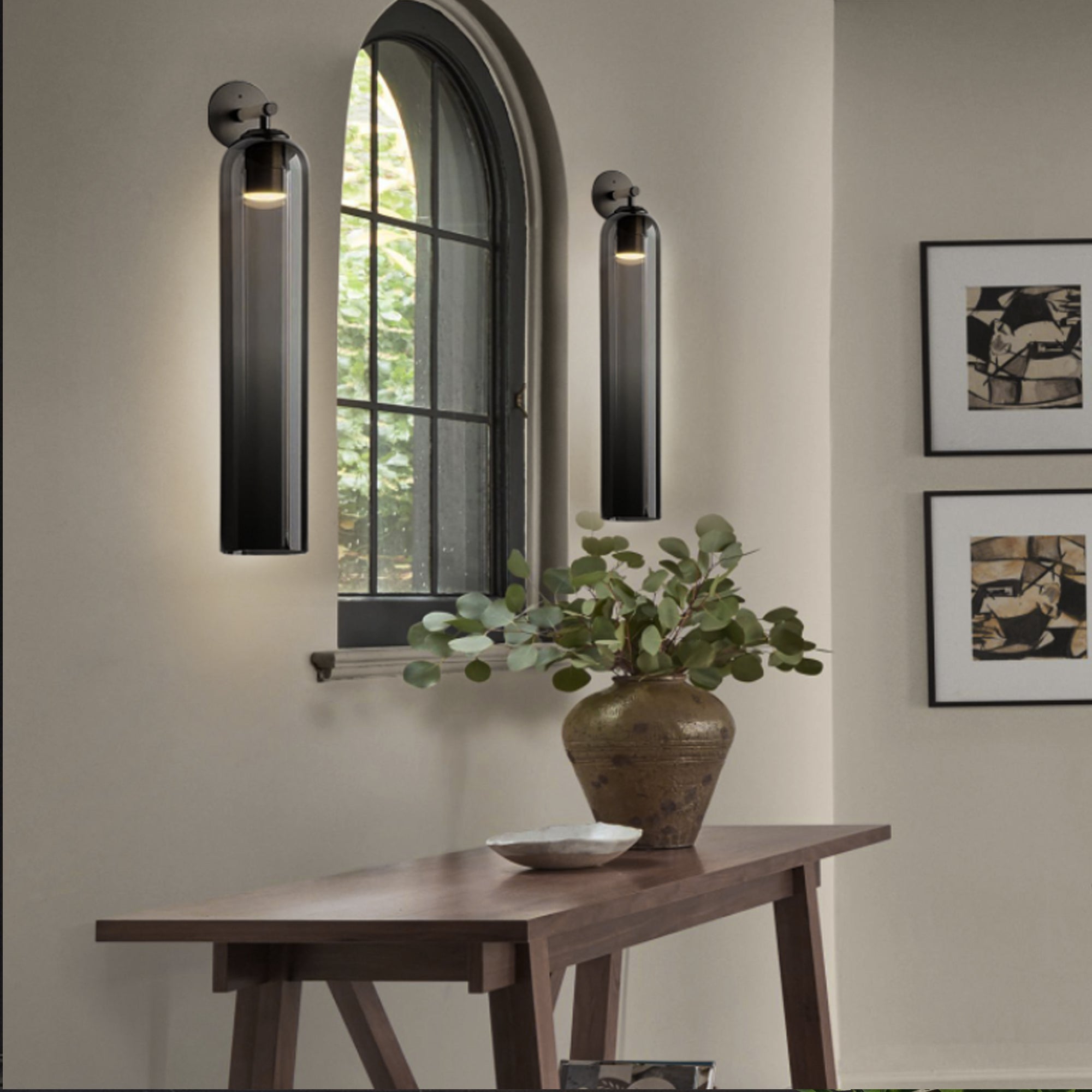 Moderne Wandleuchte mit Zylindrischem Design