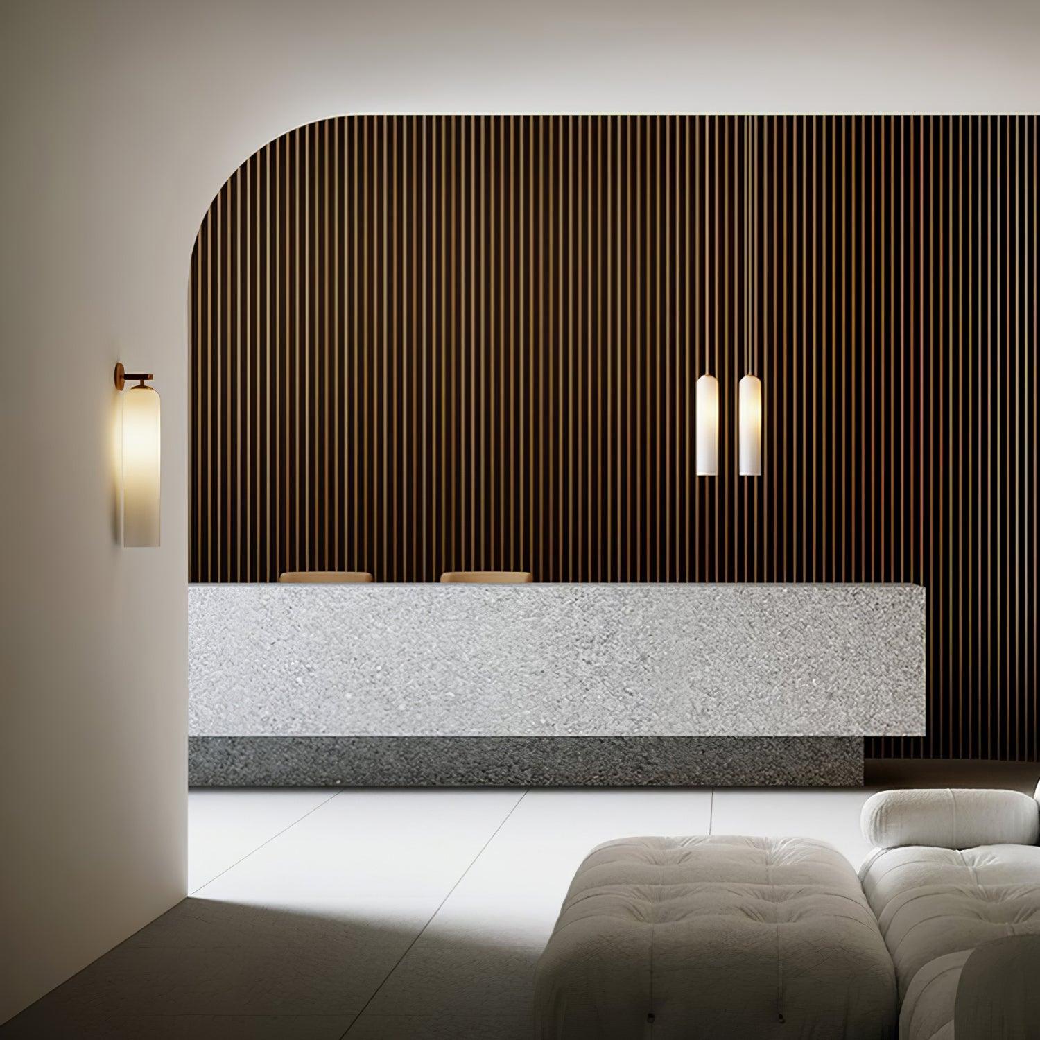 Moderne Wandleuchte mit Zylindrischem Design
