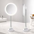 ClearView LED Kosmetikspiegel mit 10-facher Vergrößerung