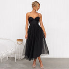 LineaBelle Midikleid Damen – Elegantes Kleid mit Definierter Taille