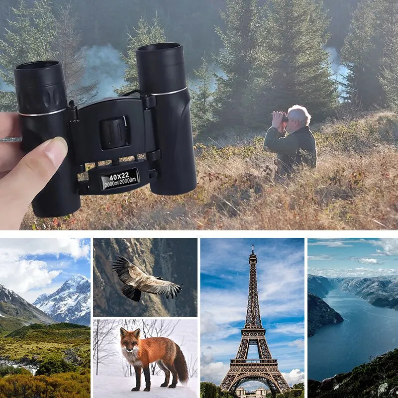 VistaZoom Kompaktes Fernglas mit 40-facher Vergrößerung