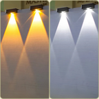 SolarLuma Außenleuchte Solar IP65 mit 3 Lichtmodi