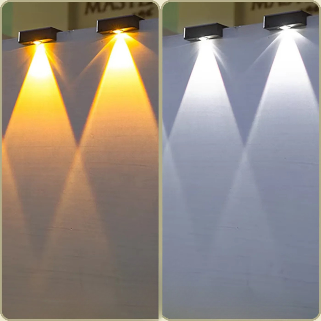 SolarLuma Außenleuchte Solar IP65 mit 3 Lichtmodi