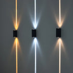LichtSäule LED-lampa ścienna zewnętrzna IP65 do fasady i na taras