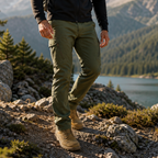 BergFlex Outdoorhose Herren leicht und schnelltrocknend