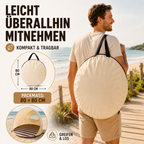 Sonnennest PopUp-Strandmuschel dla 3–4 osób z natychmiastowym montażem