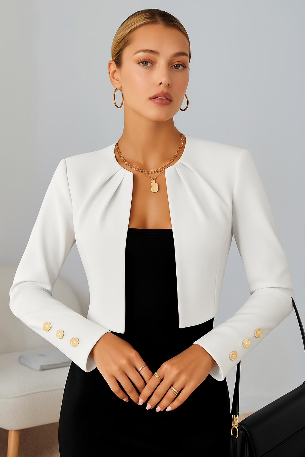 ElegaForm Damen Kurzblazer