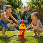 Hydrofun zraszacz wodny w kształcie hydrantu do ogrodu i letnich zabaw