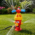 Hydrofun zraszacz wodny w kształcie hydrantu do ogrodu i letnich zabaw