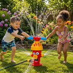 Hydrofun zraszacz wodny w kształcie hydrantu do ogrodu i letnich zabaw
