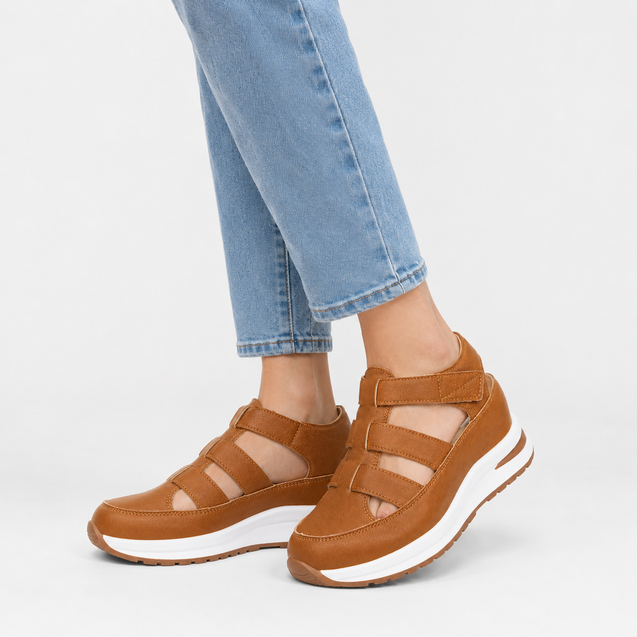 Noventra Damen Komfortschuhe Ergonomische Freizeitschuhe mit Dämpfung