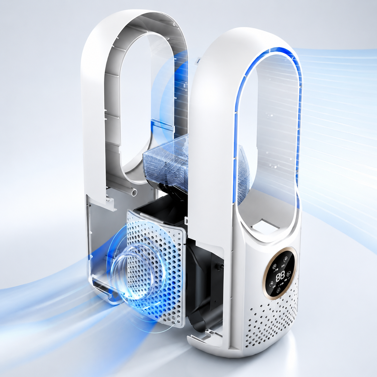 Przenośna mini klimatyzacja AirFlow Pro