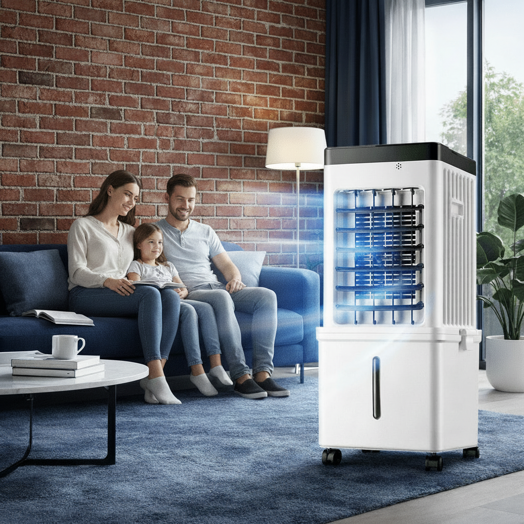Frigovent Mobilny klimatyzator powietrza 3 w 1 z pilotem i zbiornikiem na wodę