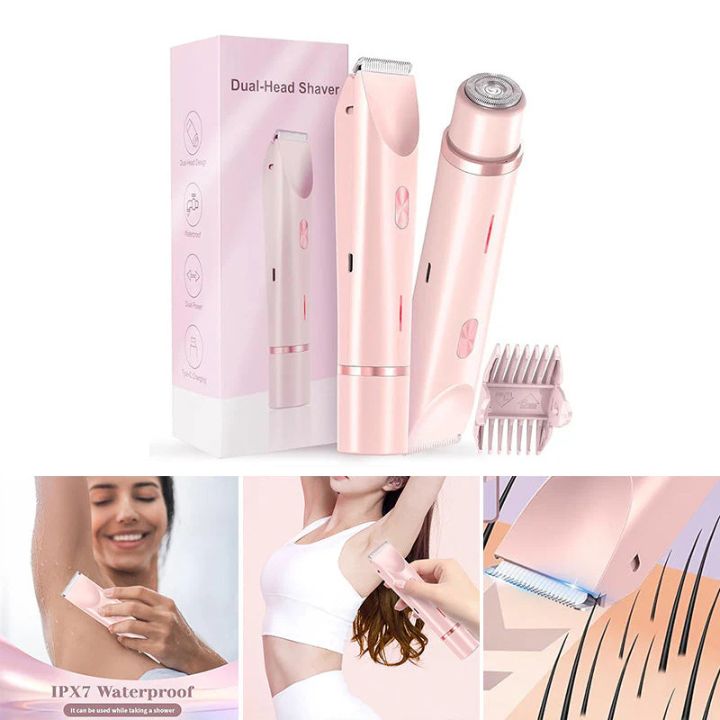 SilkTouch 2-i-1 dame-trimmer