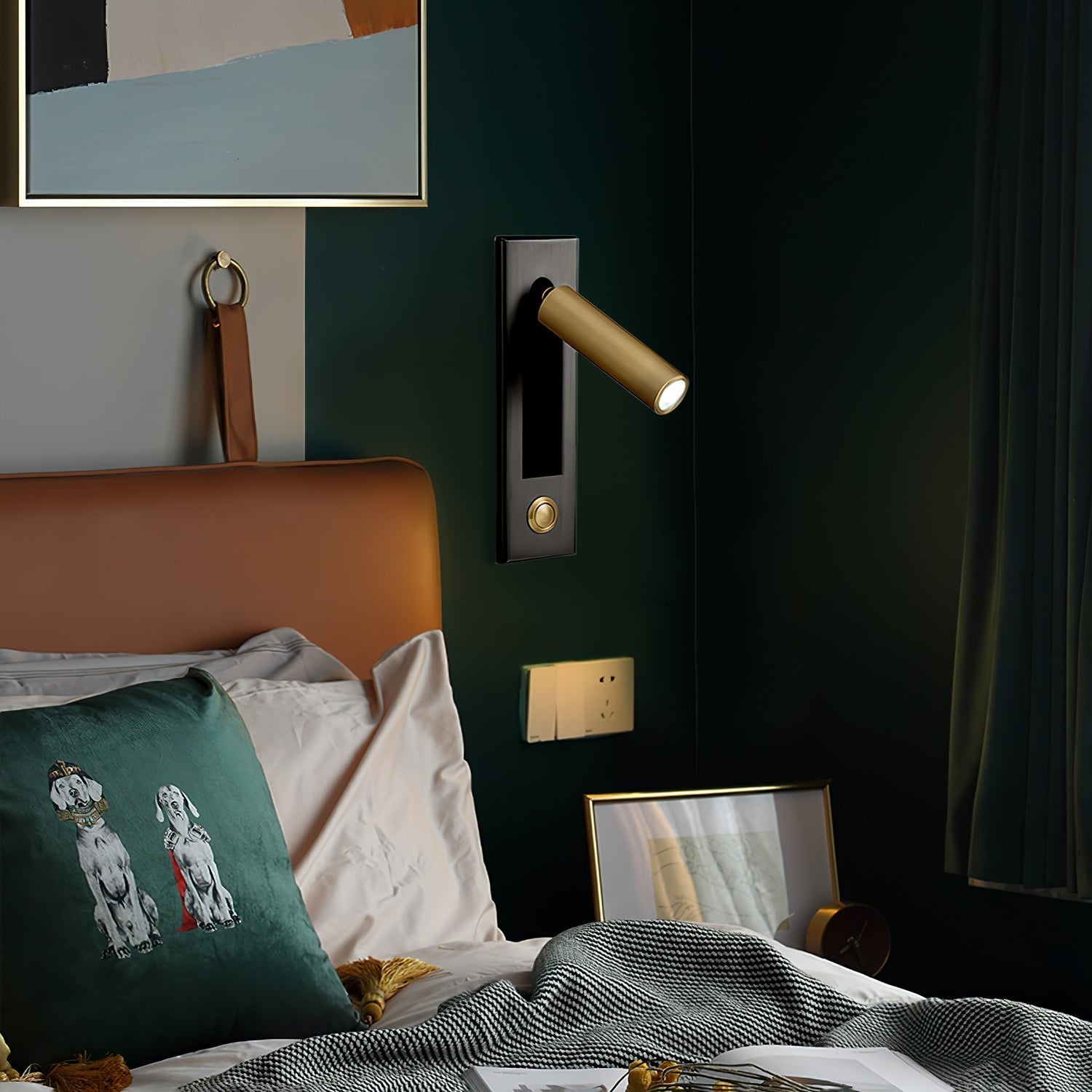 Verstellbare LED Wandleuchte für Schlafzimmer und Leseecke