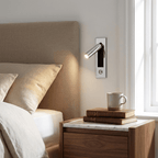 Verstellbare LED Wandleuchte für Schlafzimmer und Leseecke