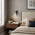 Verstellbare LED Wandleuchte für Schlafzimmer und Leseecke