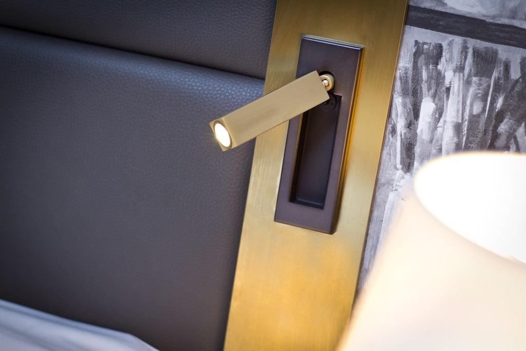 Verstellbare LED Wandleuchte für Schlafzimmer und Leseecke