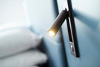 Verstellbare LED Wandleuchte für Schlafzimmer und Leseecke