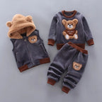 BearBuddy Babyset 3-teilig – Jacke, Weste und Hose