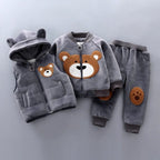 BearBuddy Babyset 3-teilig – Jacke, Weste und Hose