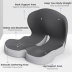 Comfortis poduszka na siedzenie z pianki memory dla ergonomicznego komfortu siedzenia