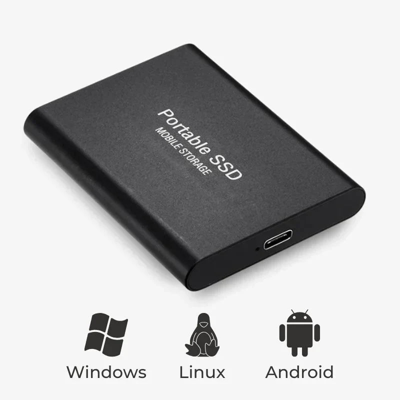 SpeedVault Externe SSD Speicher USB 3.1 Tragbar Schnell