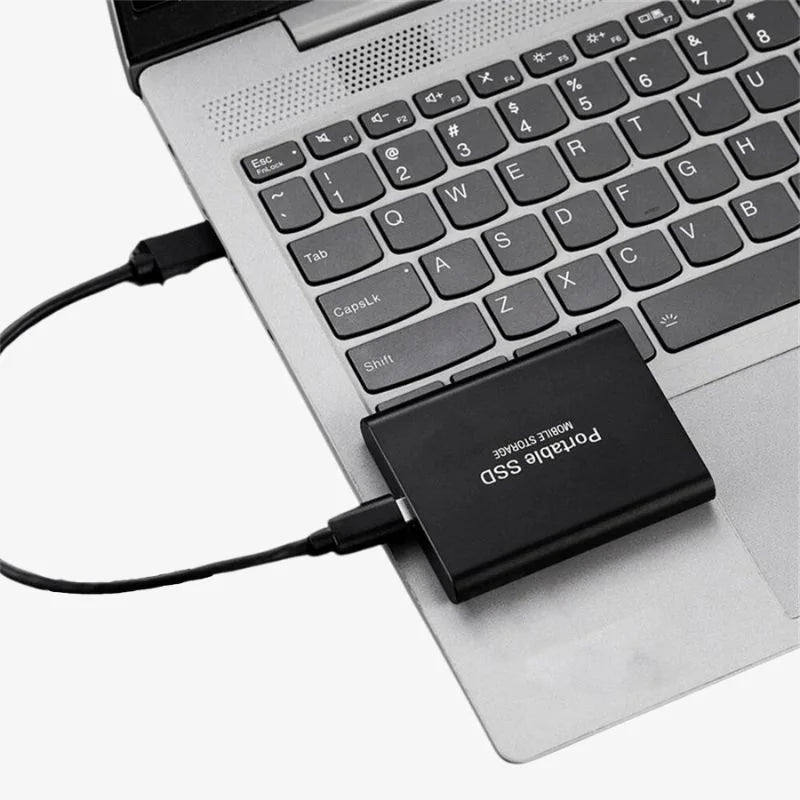 SpeedVault Externe SSD Speicher USB 3.1 Tragbar Schnell