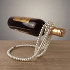 Levino Weinflaschenhalter mit Schwebendem Design aus Metall