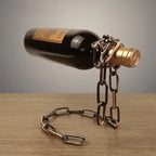 Levino Weinflaschenhalter mit Schwebendem Design aus Metall